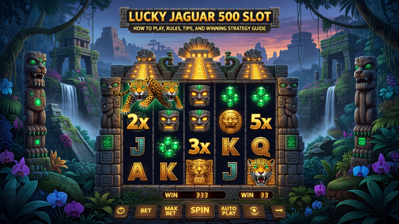Lucky Jaguar 500 Slot: How to Play, Rules, Tips, and Winning Strategy Guide
