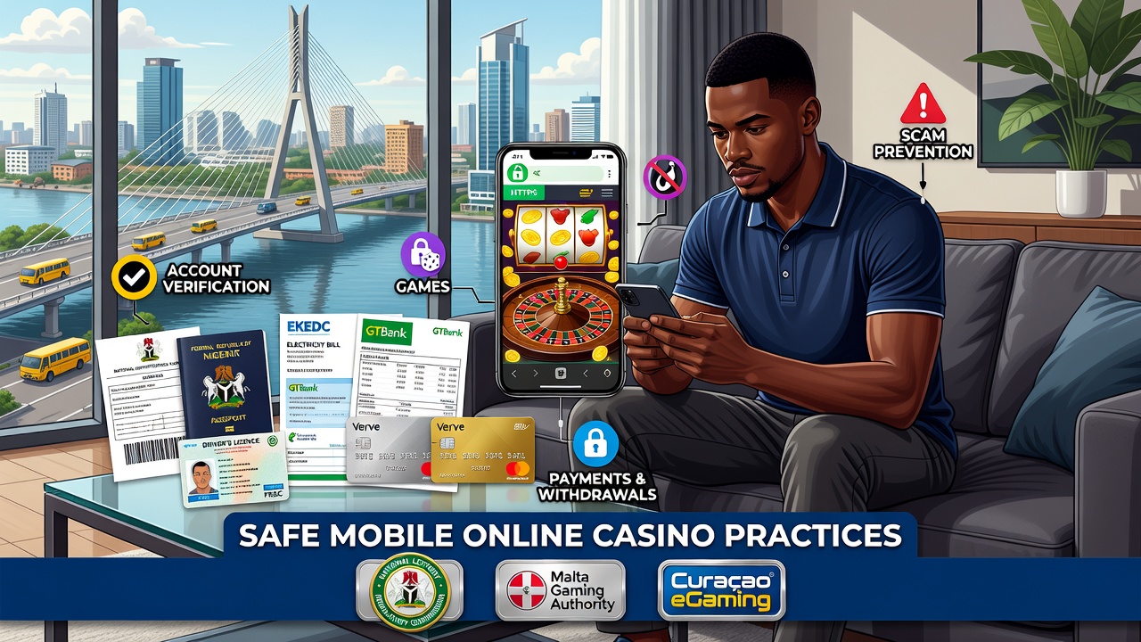 How to Choose a Safe Mobile Online Casino in Nigeria: Account Verification, Payments, Withdrawals, Games, and Scam Prevention
