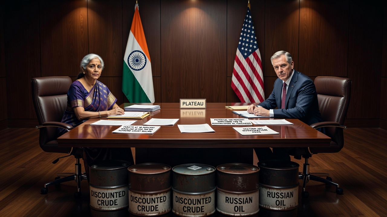 India-US Trade Deal Talks Stall Again Over Tariffs and Oil