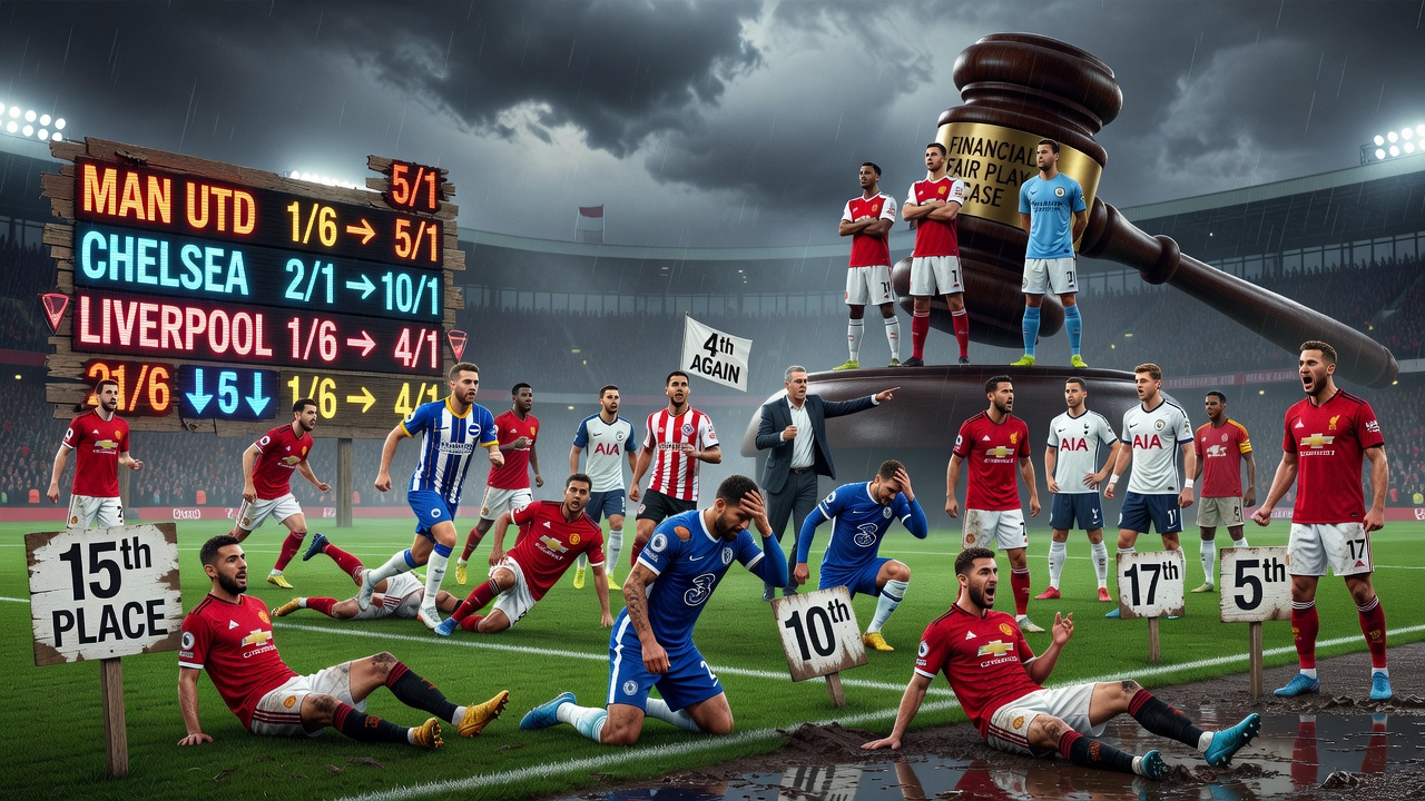 Premier League Top-Four Race Shows Why Favourites Keep Faltering