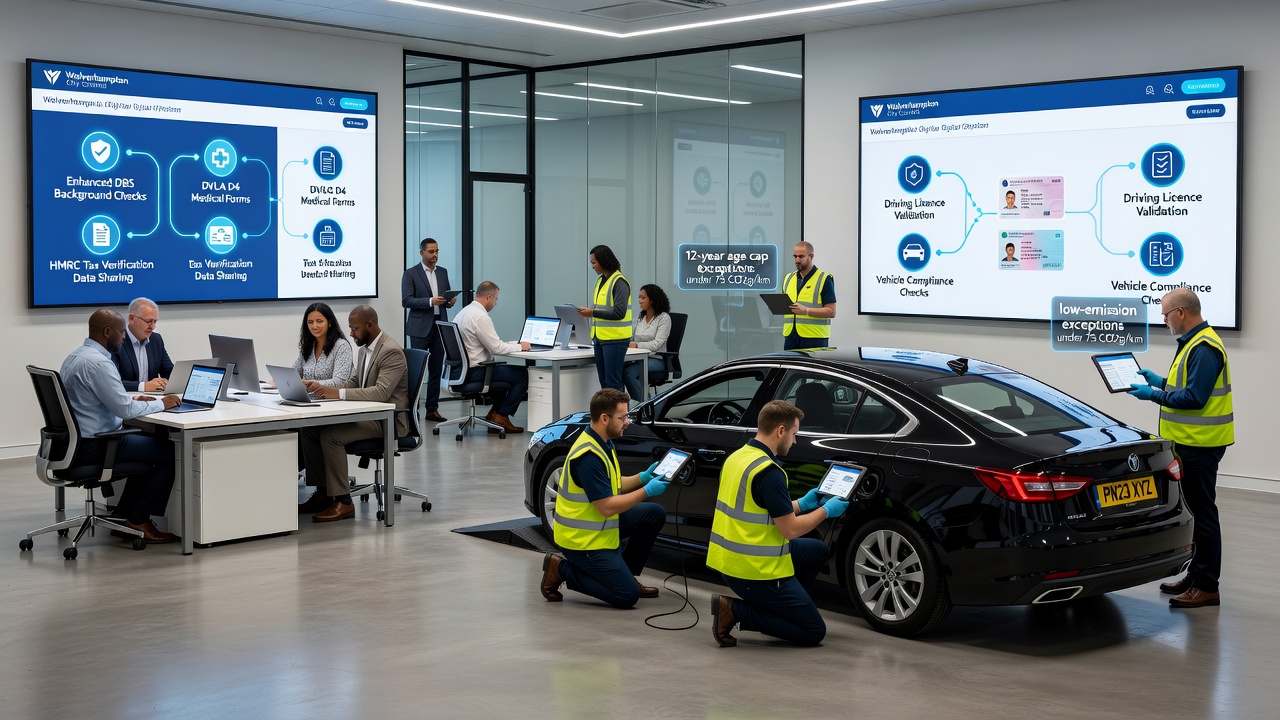 Wolverhampton Overhauls Private Hire Licensing With Digital Applications