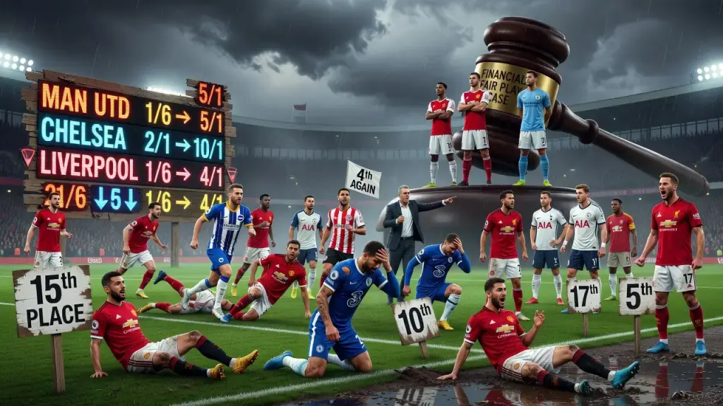 Premier League Top-Four Race Shows Why Favourites Keep Faltering